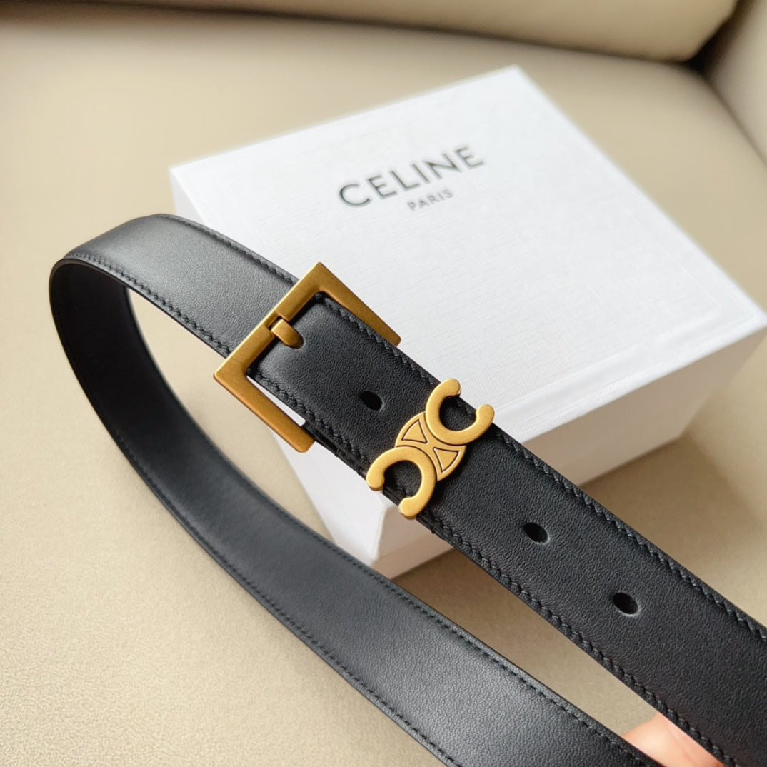 Celi* new leather belt 1:1 VIP