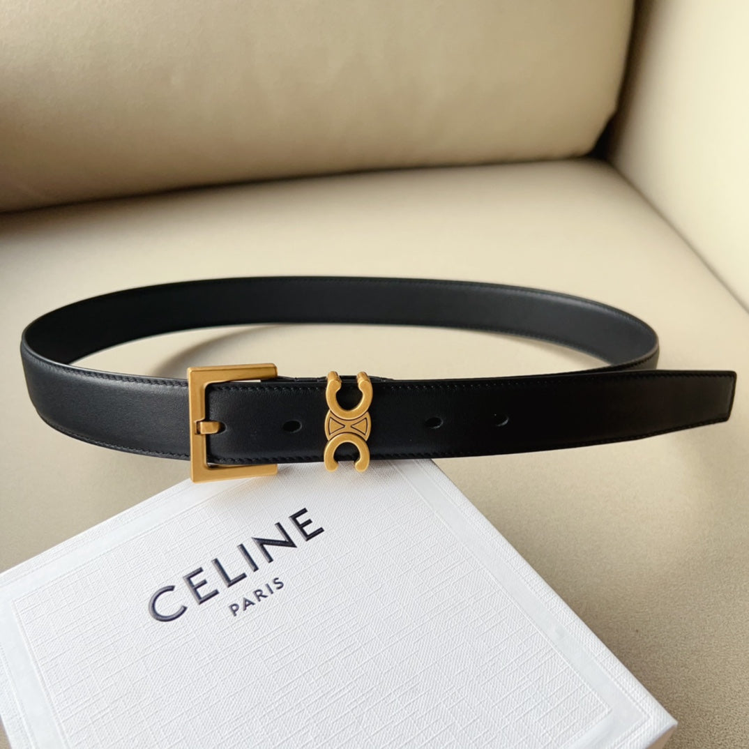 Celi* new leather belt 1:1 VIP