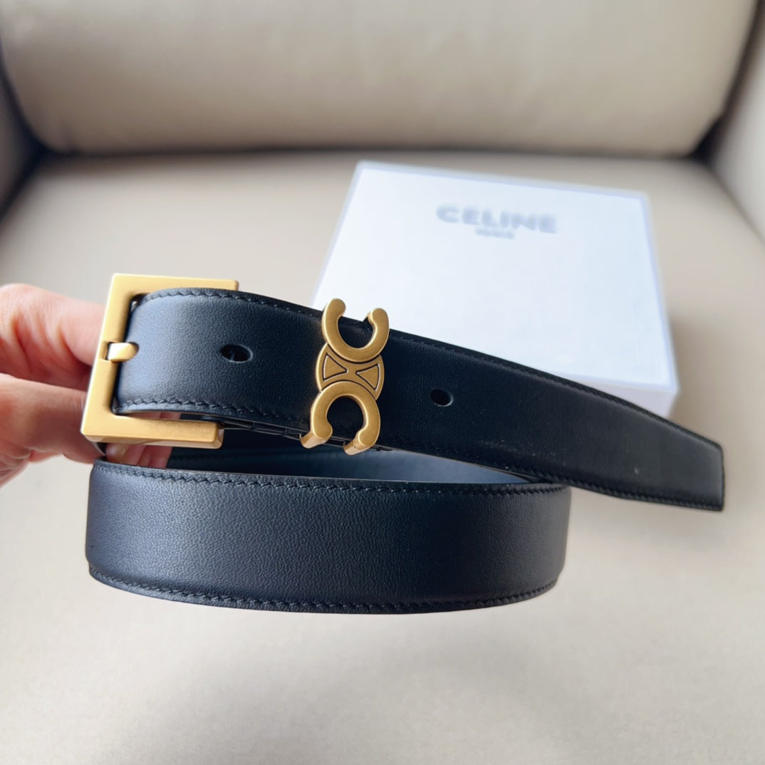 Celi* new leather belt 1:1 VIP