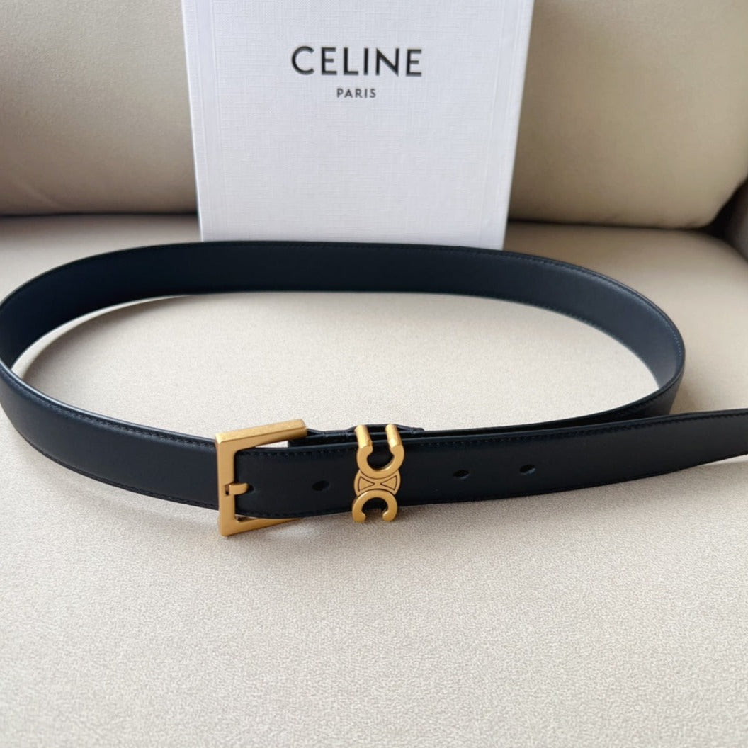 Celi* new leather belt 1:1 VIP