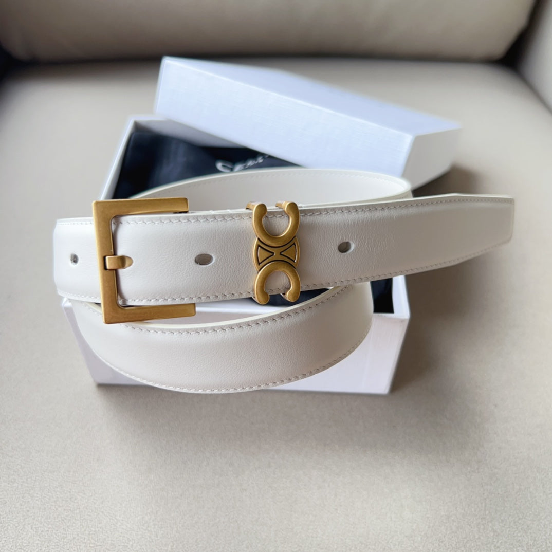 Celi* new leather belt 1:1 VIP